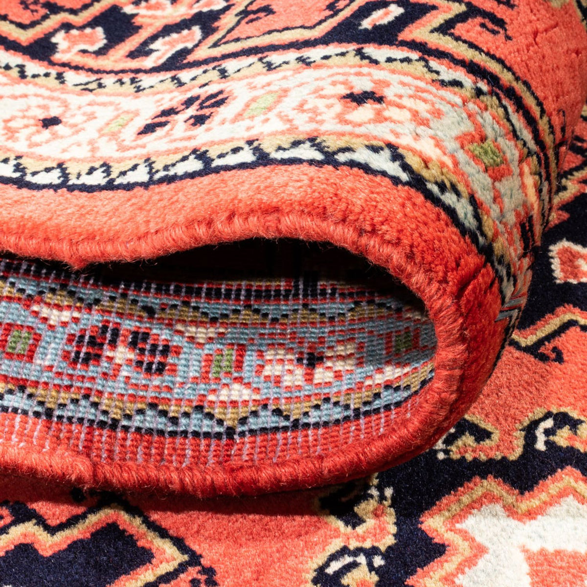 Runner Kelim Carpet - orientalisk matta - 310 x 75 cm - röd