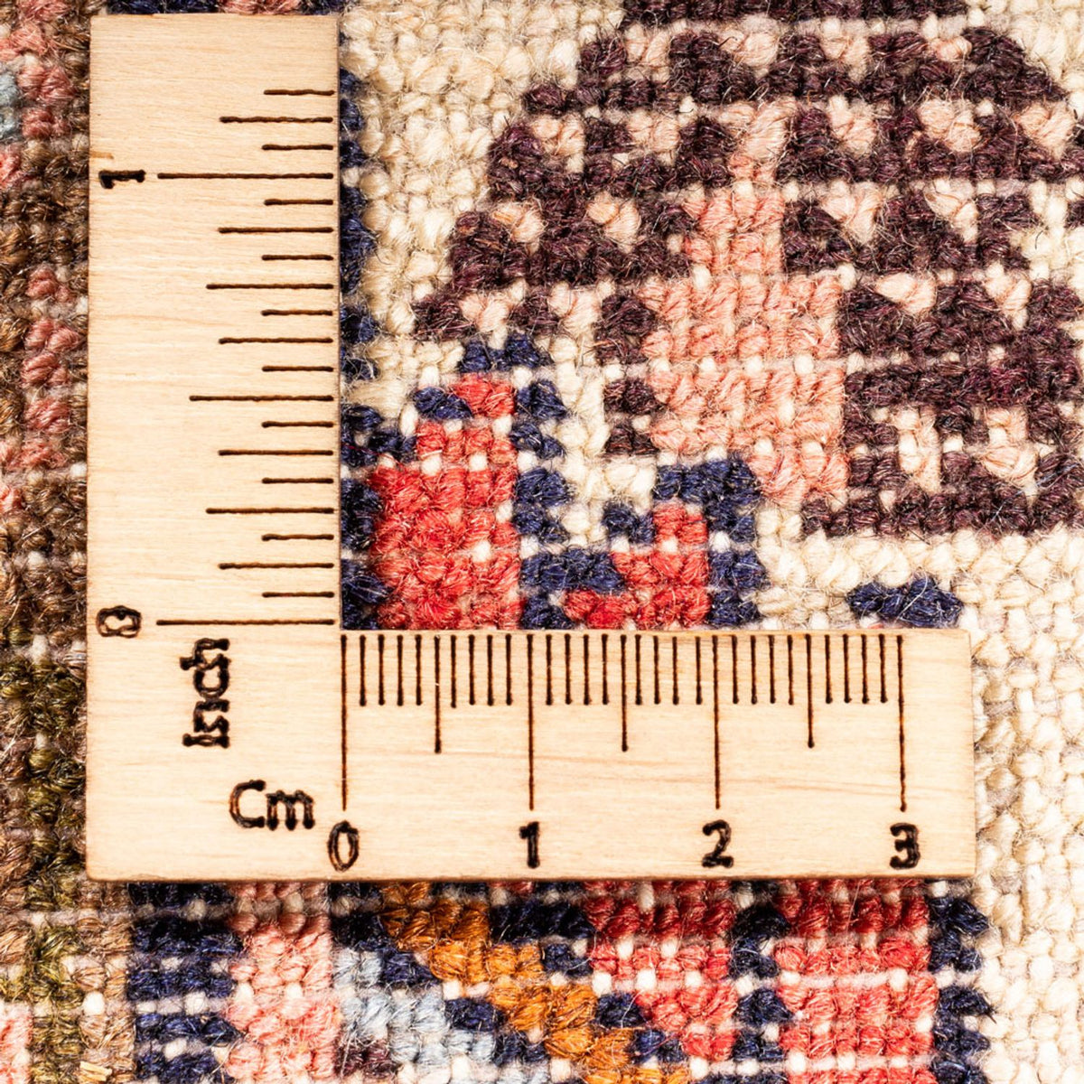 Runner Persisk matta - Nomadic - 306 x 80 cm - grädde