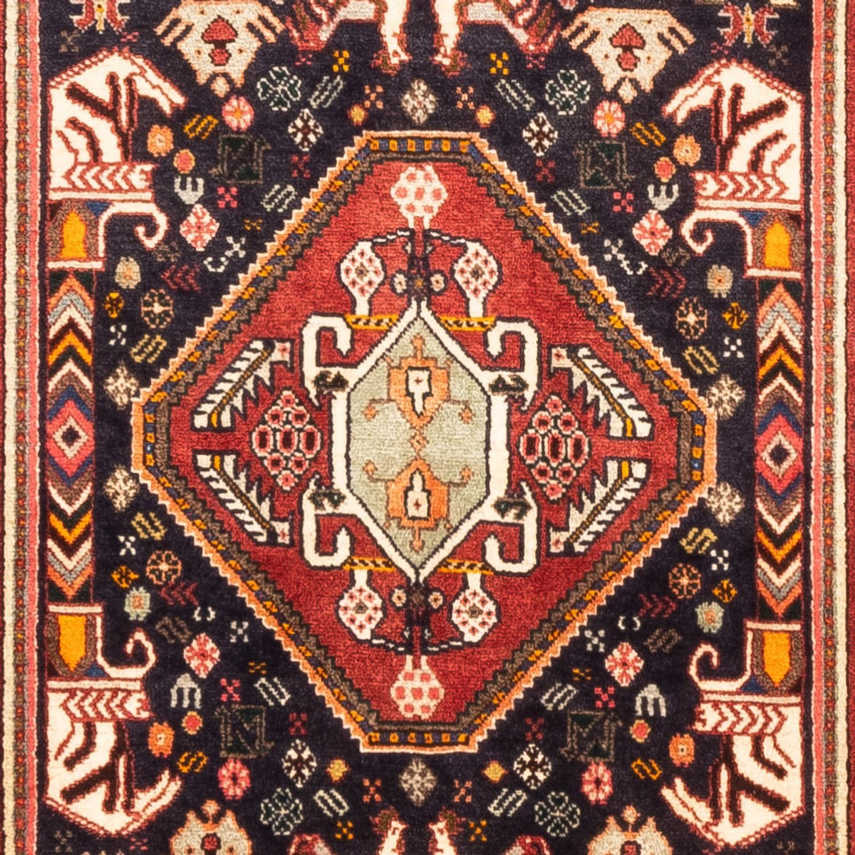 Runner Persisk matta - Nomadic - 290 x 80 cm - mörkblå