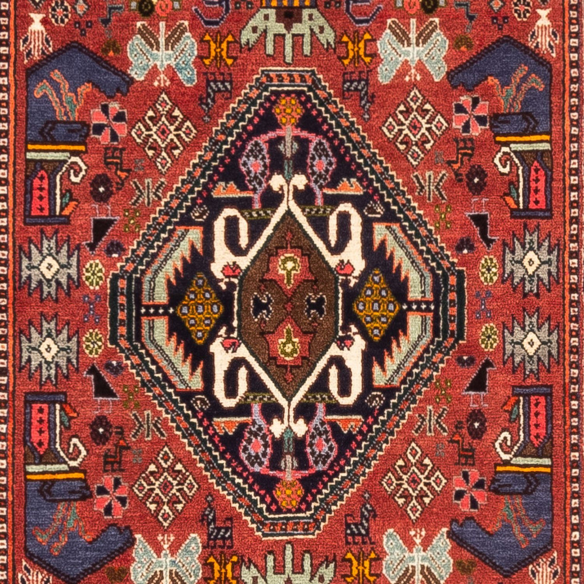 Runner Persisk matta - Nomadic - 258 x 80 cm - röd