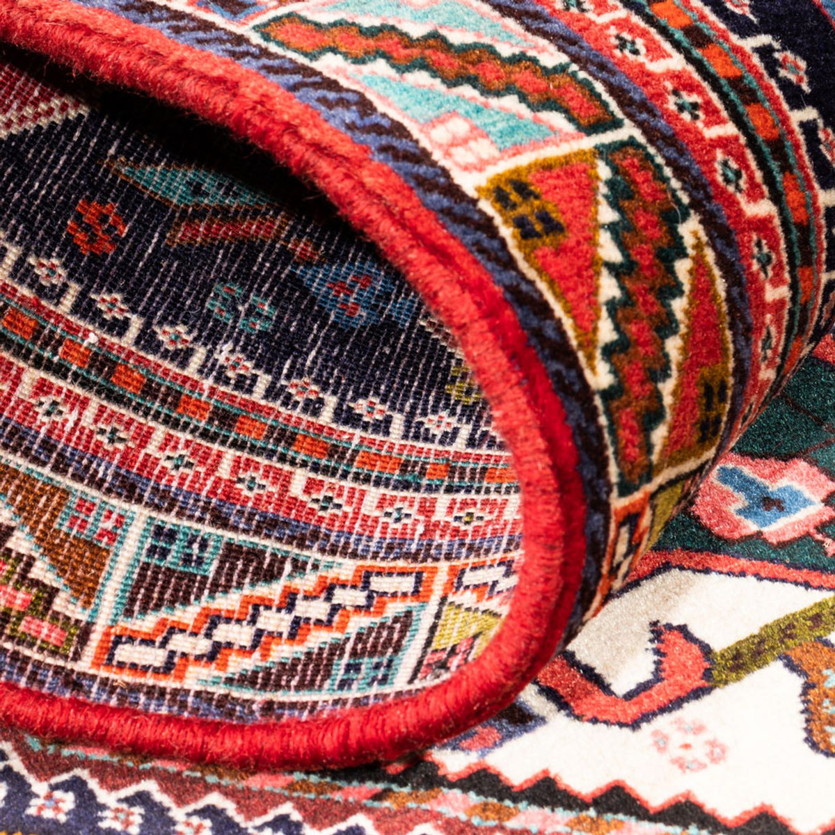 Runner Persisk matta - Nomadic - 250 x 78 cm - mörkblå