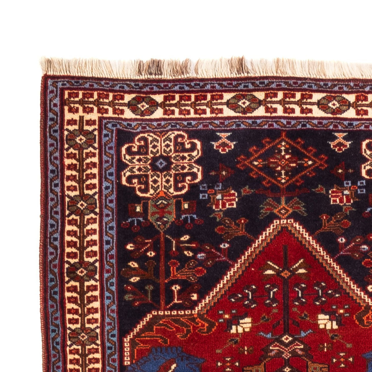 Runner Persisk matta - Nomadic - 248 x 85 cm - röd