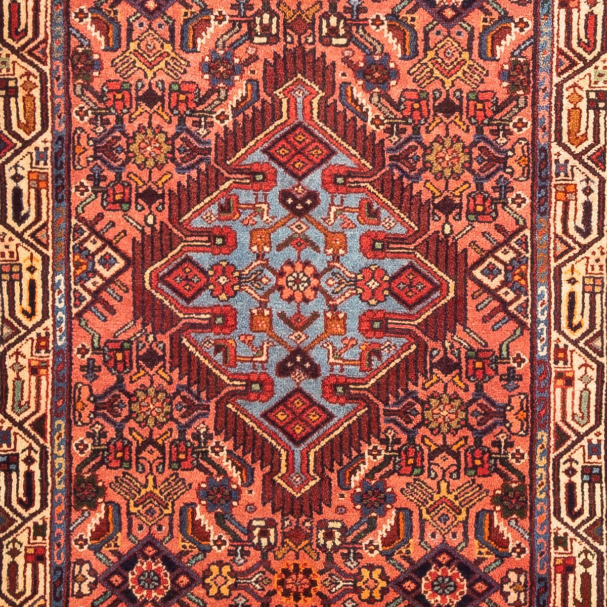 Runner Persisk matta - Nomadic - 313 x 87 cm - röd