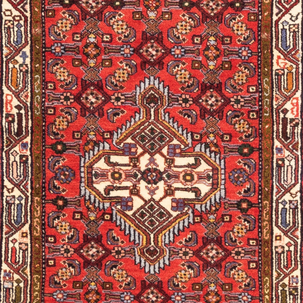 Runner Persisk matta - Nomadic - 282 x 77 cm - röd