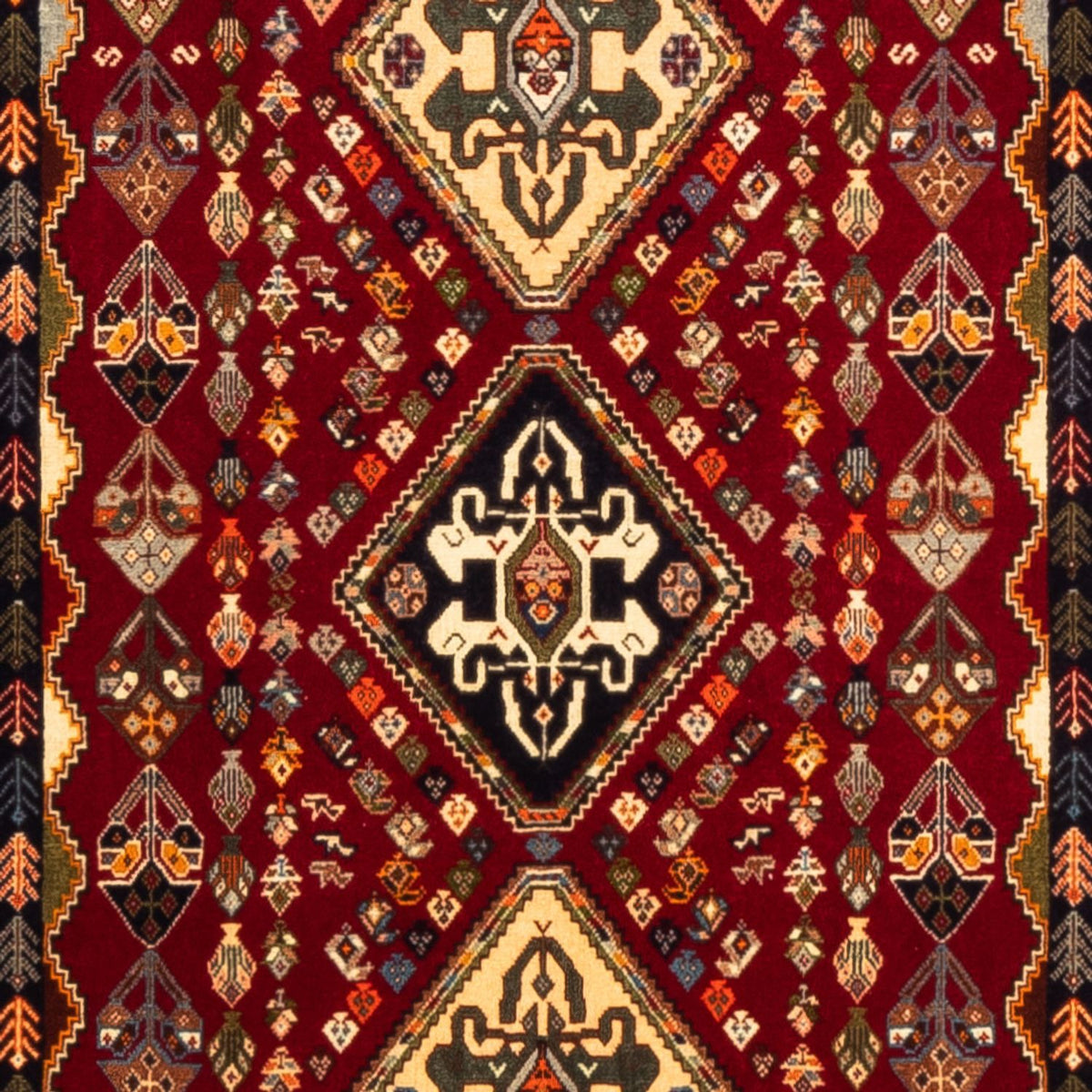 Runner Persisk matta - Nomadic - 308 x 82 cm - röd