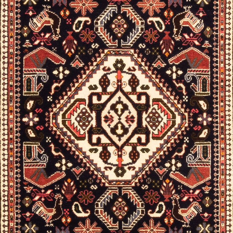 Runner Persisk matta - Nomadic - 253 x 82 cm - mörkblå