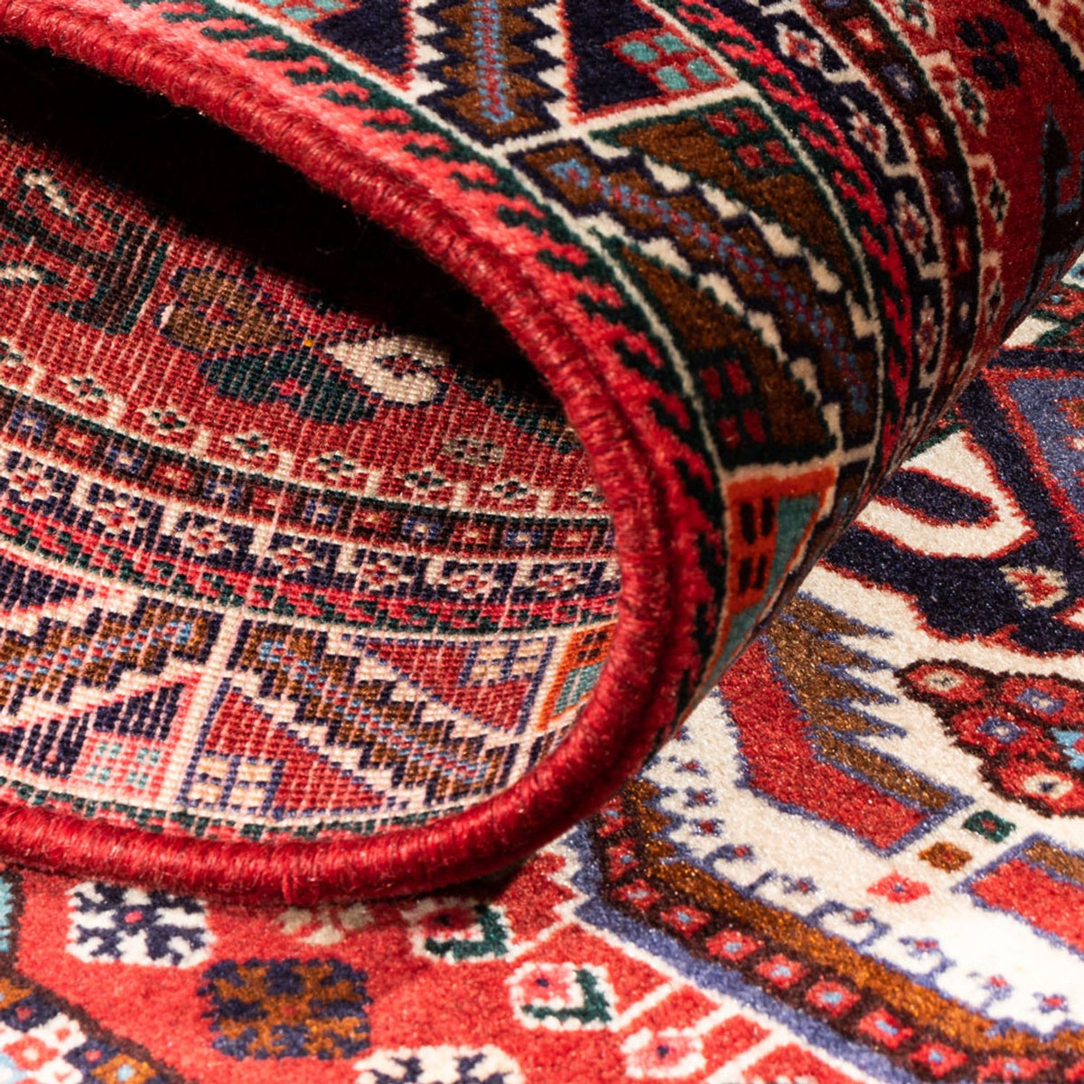 Runner Persisk matta - Nomadic - 295 x 80 cm - röd