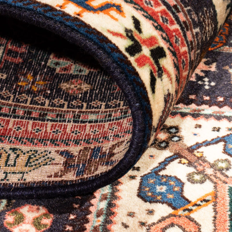 Runner Persisk matta - Nomadic - 297 x 74 cm - mörkblå