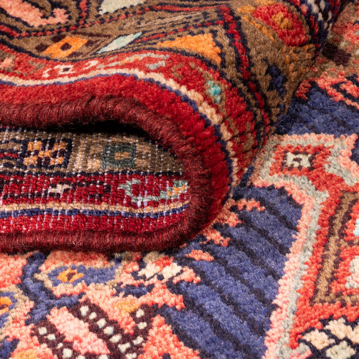 Runner Persisk matta - Nomadic - 297 x 82 cm - röd