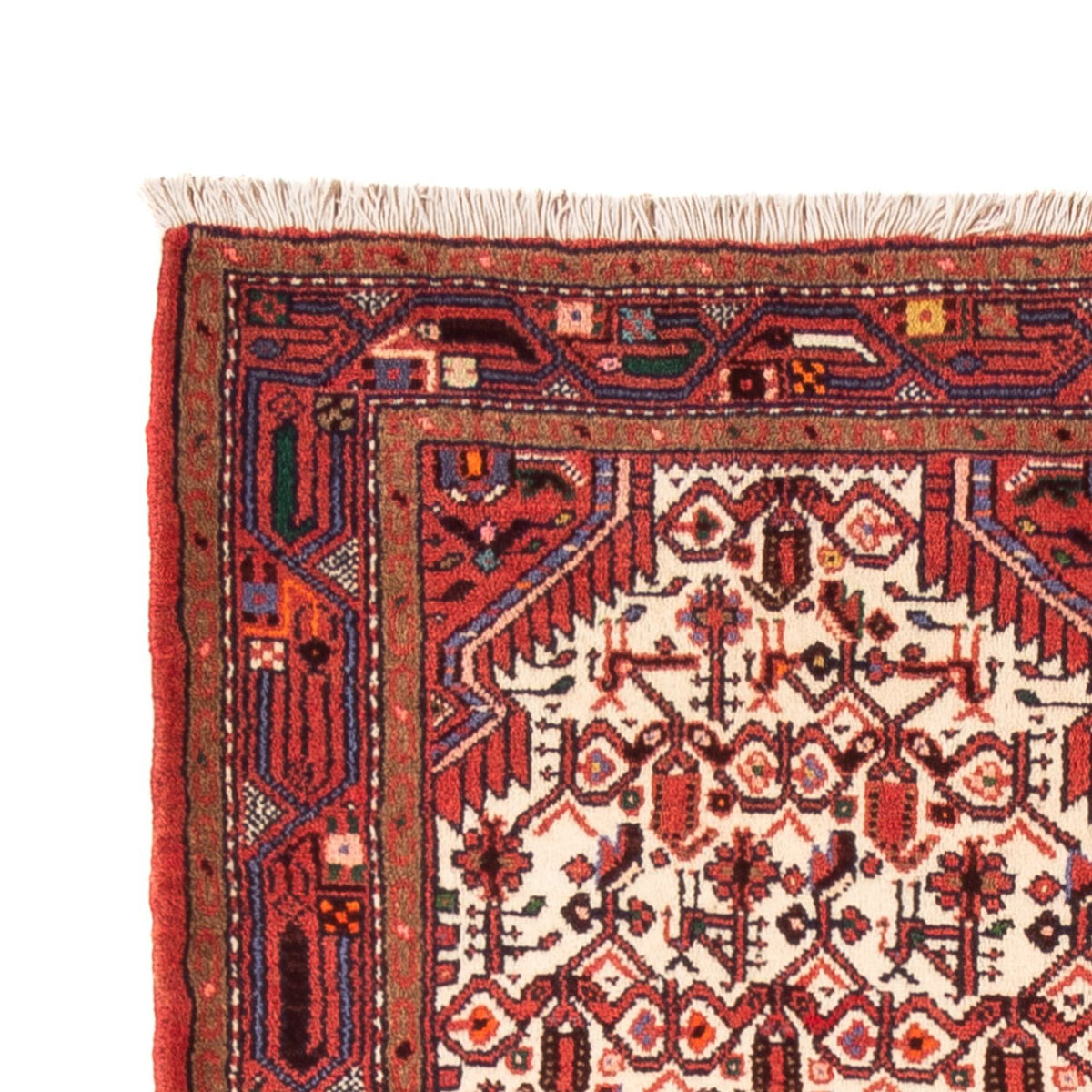 Runner Persisk matta - Nomadic - 323 x 83 cm - grädde