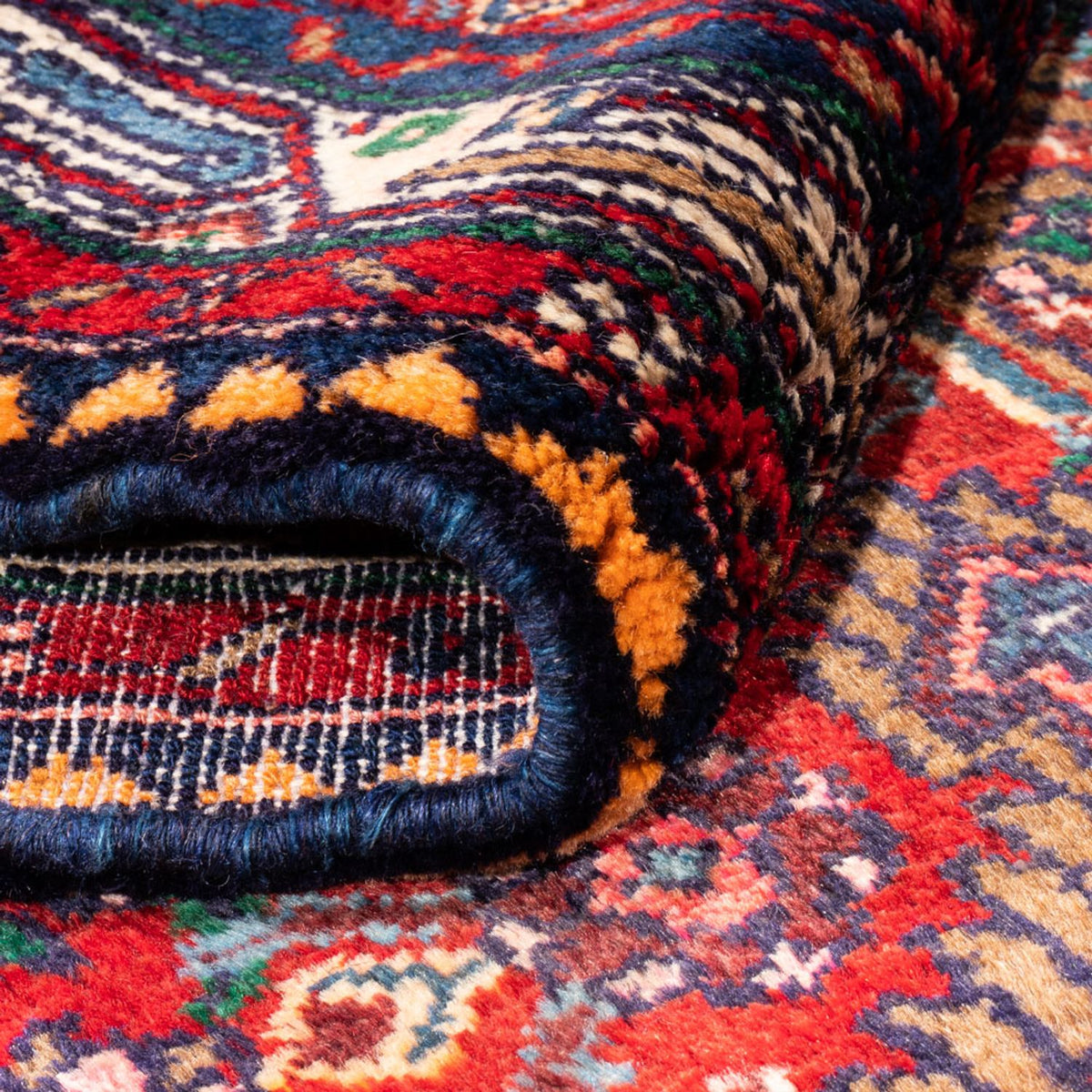 Runner Persisk matta - Nomadic - 313 x 83 cm - röd