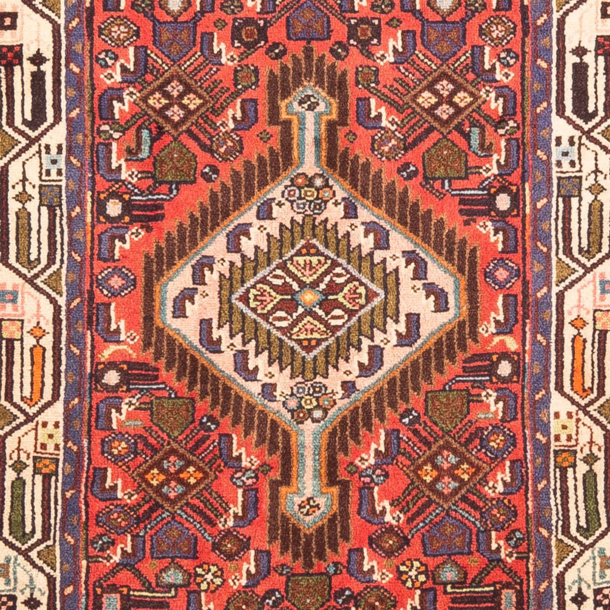 Runner Persisk matta - Nomadic - 284 x 75 cm - röd