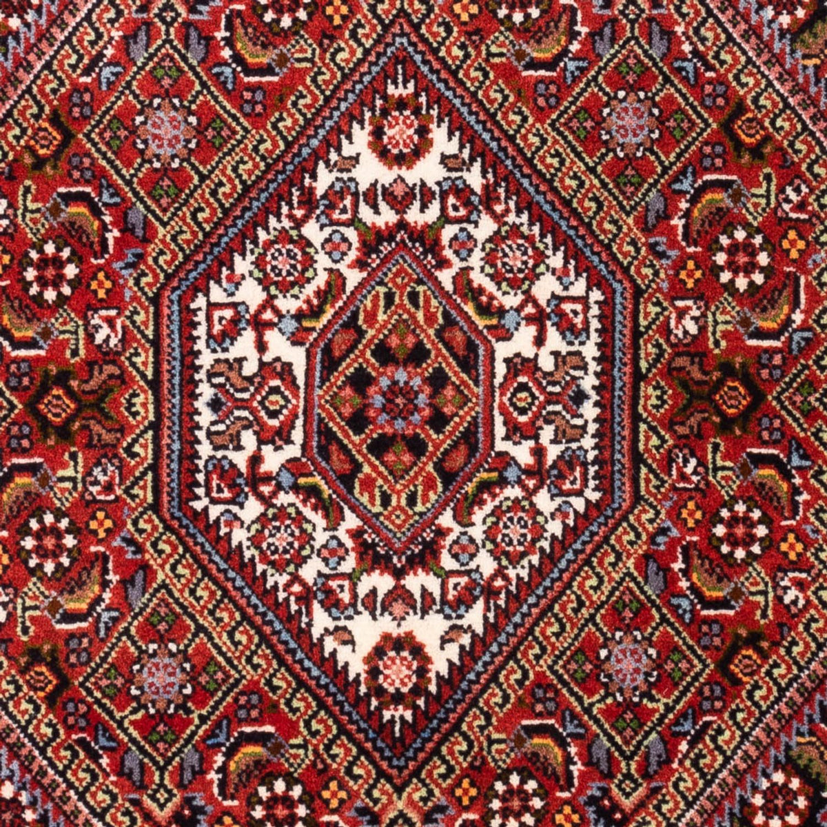 Persisk matta - Bijar - Royal - 106 x 70 cm - röd