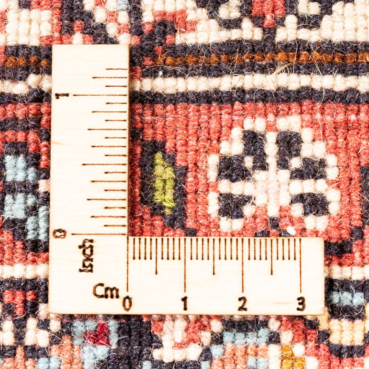 Persisk matta - Bijar - Royal - 108 x 74 cm - röd