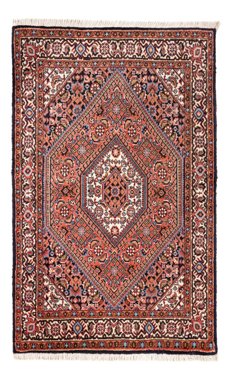 Persisk matta - Bijar - Royal - 105 x 70 cm - röd
