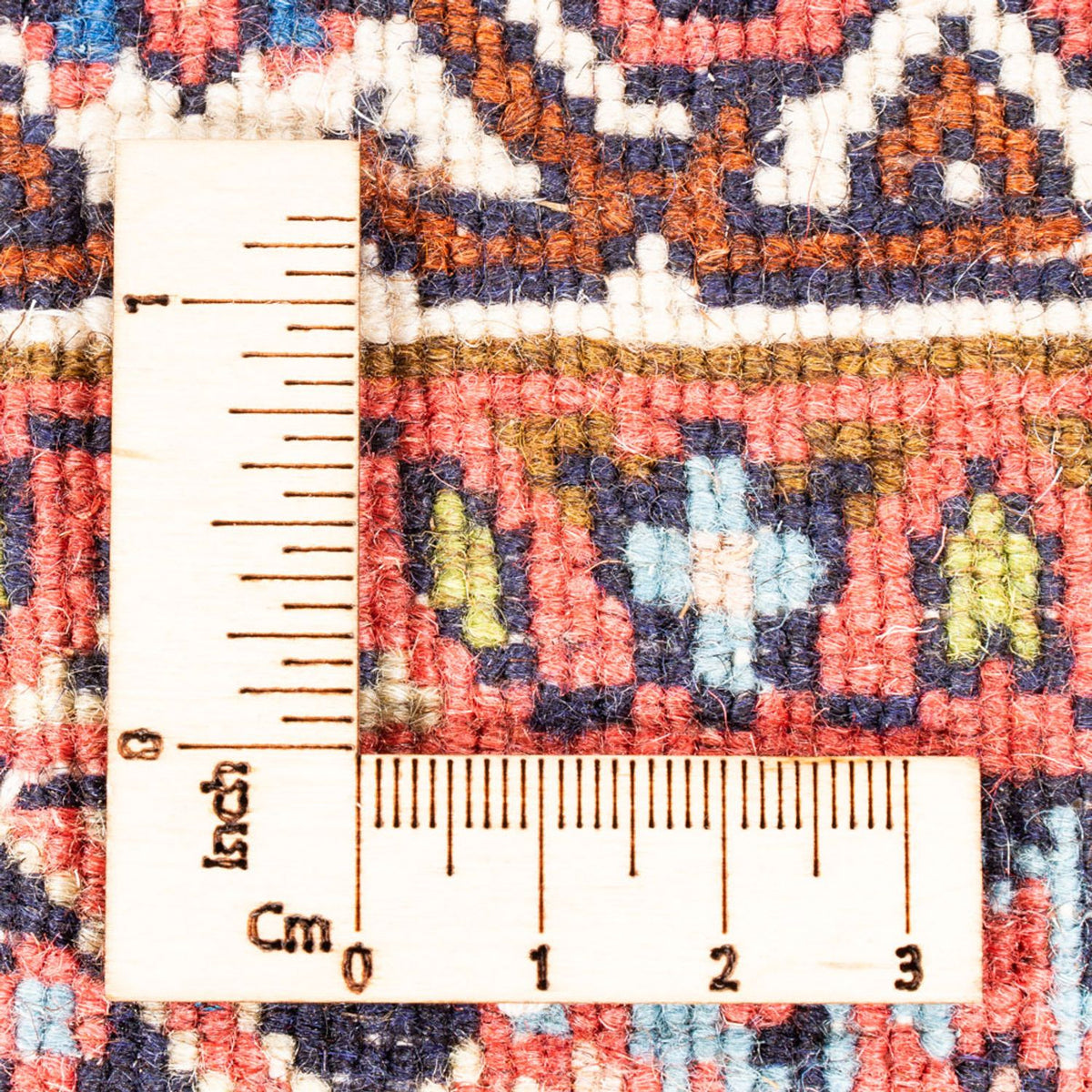 Persisk matta - Bijar - Royal - 105 x 70 cm - röd