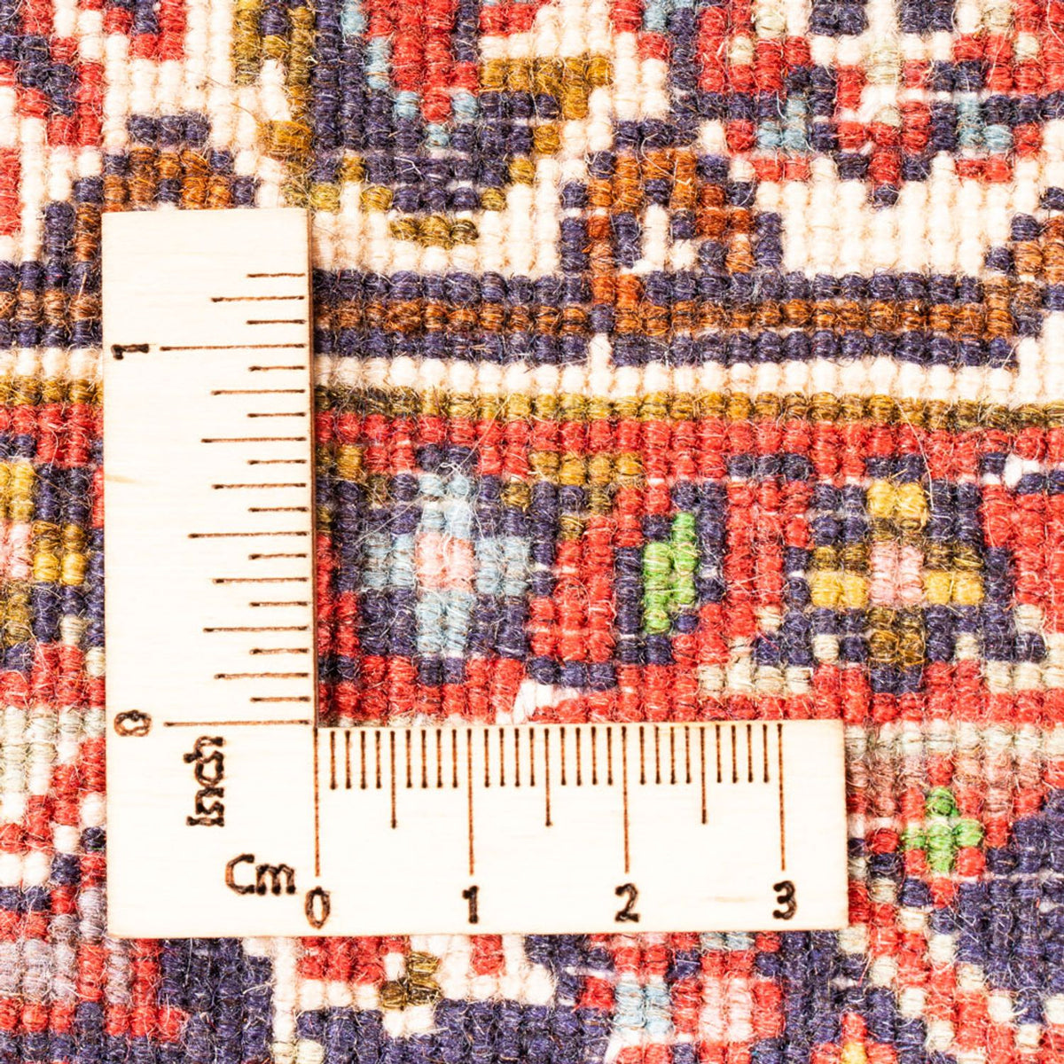 Persisk matta - Bijar - Royal - 100 x 72 cm - röd