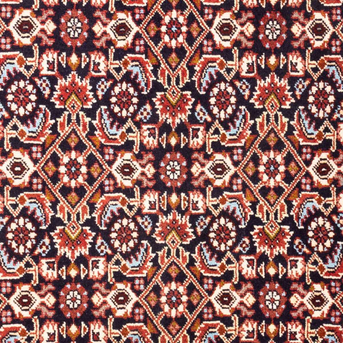 Persisk matta - Bijar - Royal - 98 x 72 cm - mörkblå