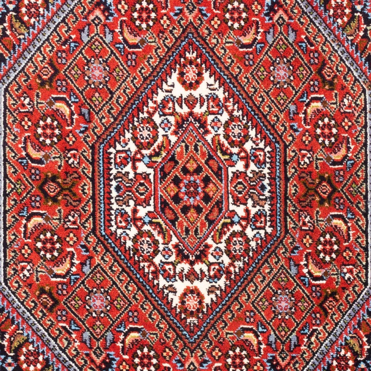 Persisk matta - Bijar - Royal - 105 x 70 cm - röd