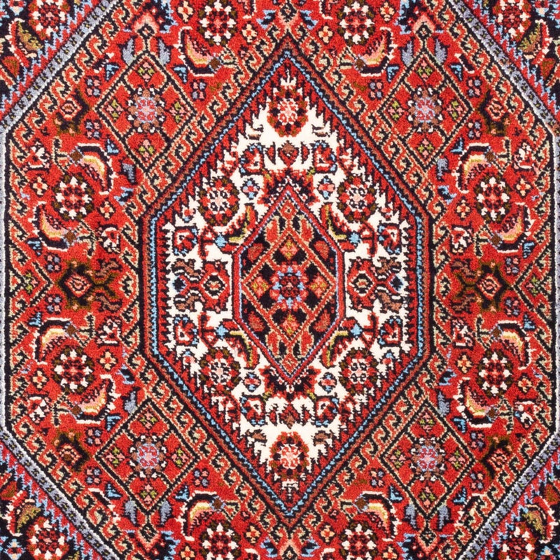 Persisk matta - Bijar - Royal - 105 x 70 cm - röd