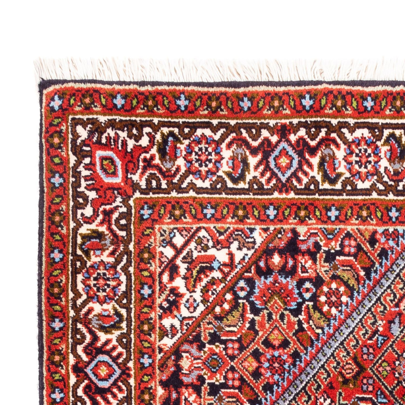 Persisk matta - Bijar - Royal - 105 x 70 cm - röd