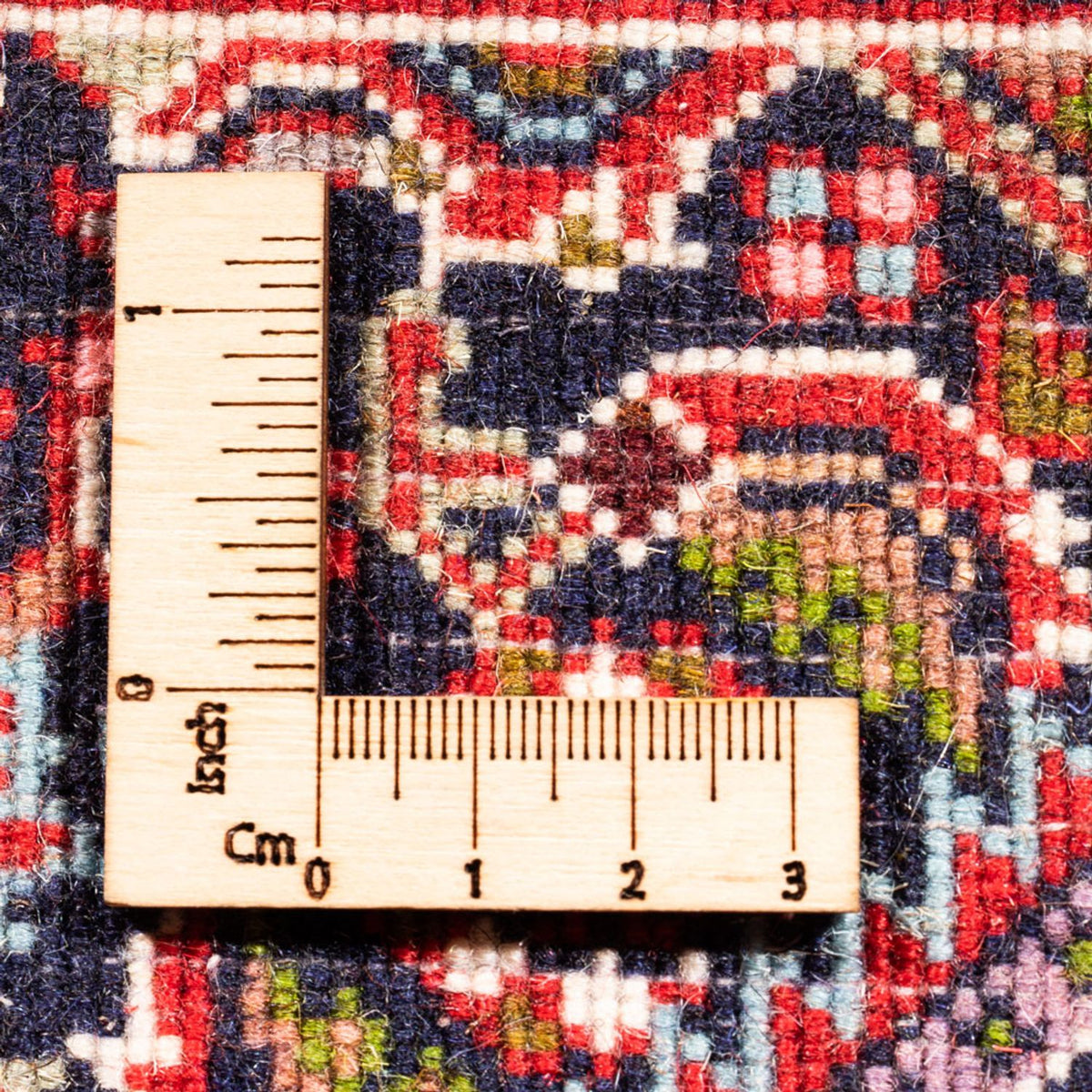 Persisk matta - Bijar - Royal - 94 x 72 cm - röd