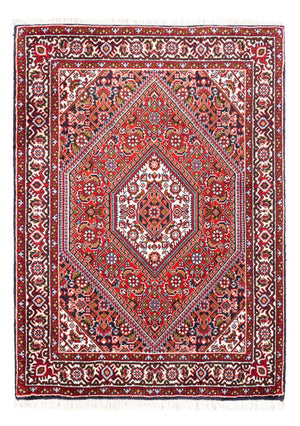 Persisk matta - Bijar - Royal - 95 x 72 cm - röd