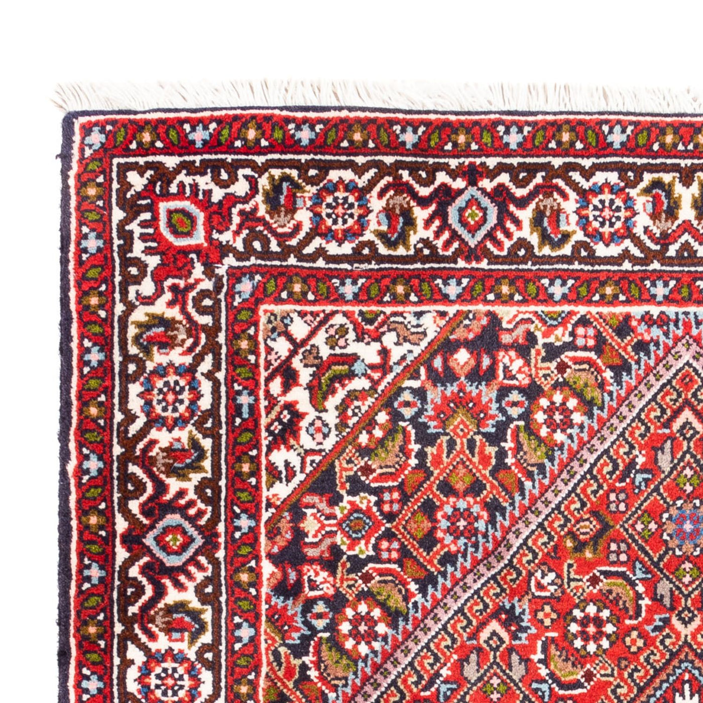 Persisk matta - Bijar - Royal - 95 x 72 cm - röd