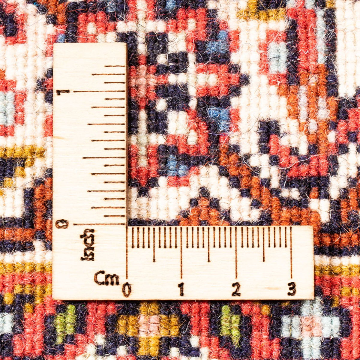 Persisk matta - Bijar - Royal - 98 x 70 cm - röd