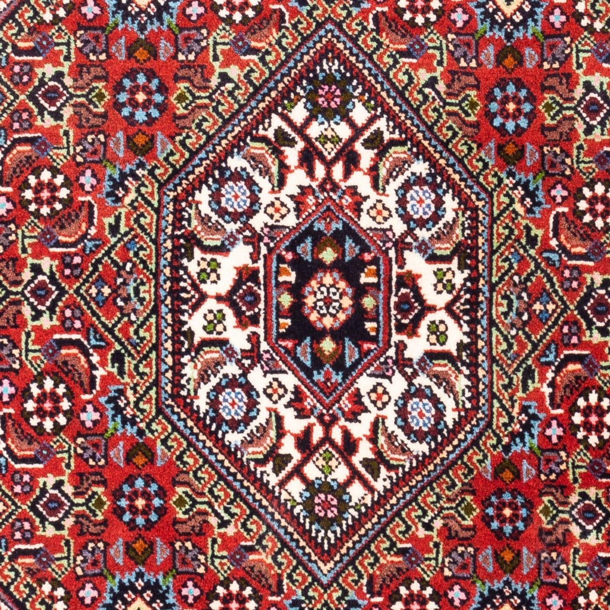 Persisk matta - Bijar - Royal - 102 x 70 cm - röd