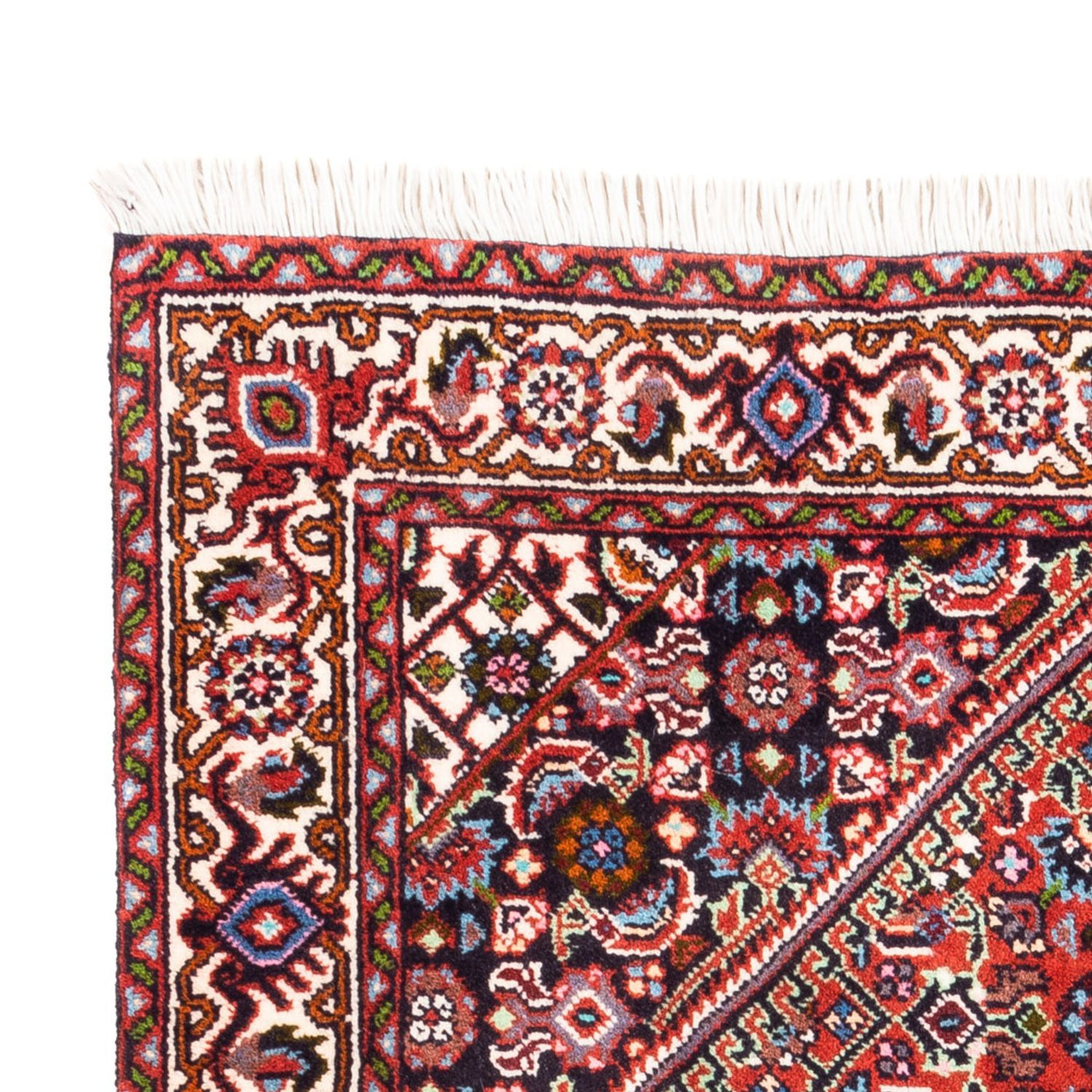 Persisk matta - Bijar - Royal - 102 x 70 cm - röd