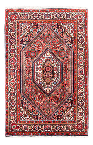 Persisk matta - Bijar - Royal - 103 x 70 cm - röd
