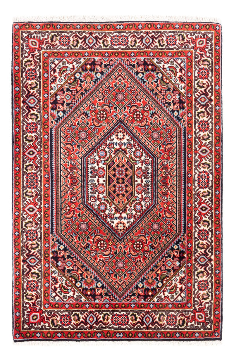 Persisk matta - Bijar - Royal - 103 x 70 cm - röd