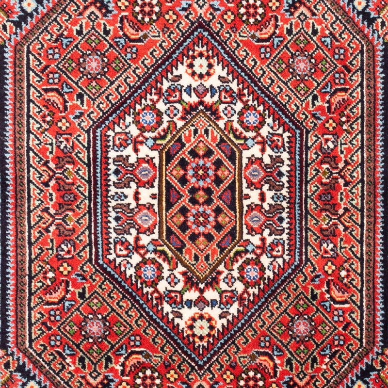 Persisk matta - Bijar - Royal - 103 x 70 cm - röd