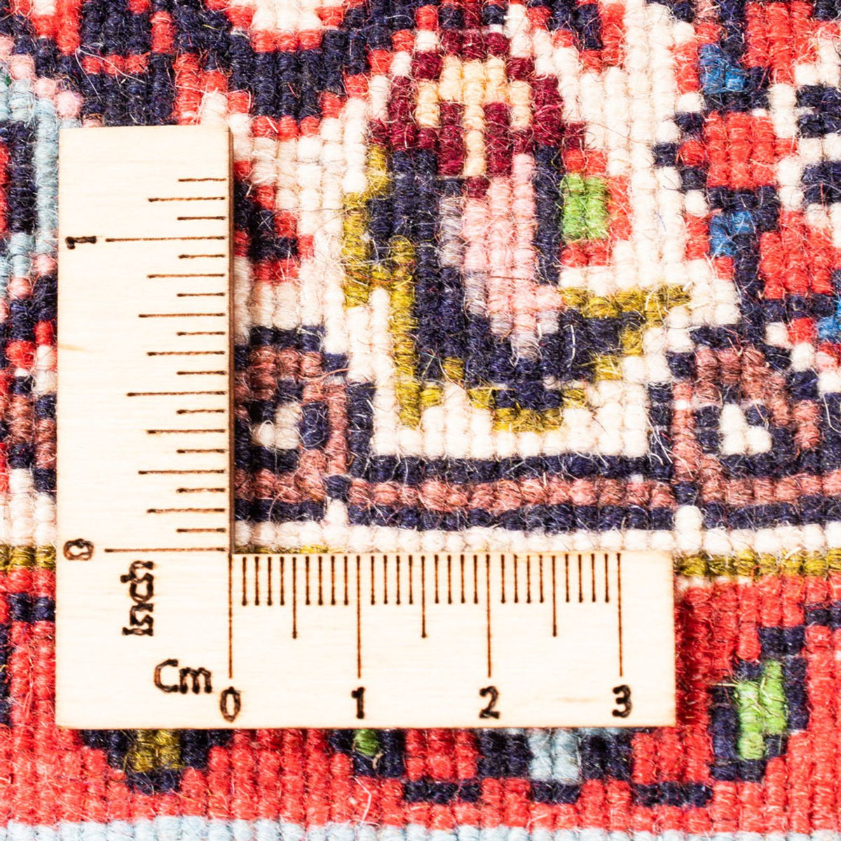 Persisk matta - Bijar - Royal - 103 x 70 cm - röd