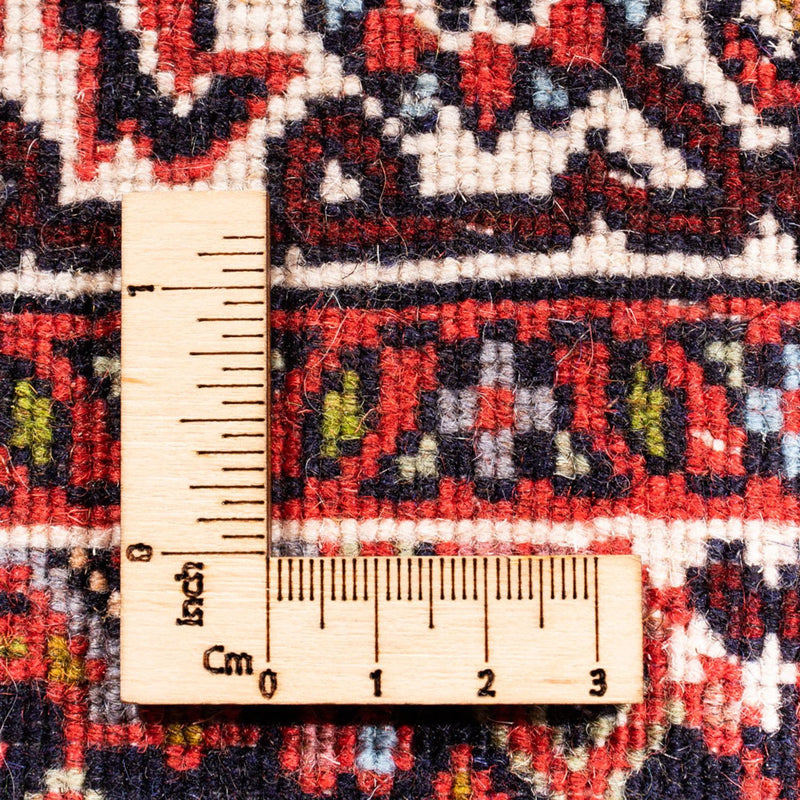 Persisk matta - Bijar - Royal - 104 x 74 cm - röd