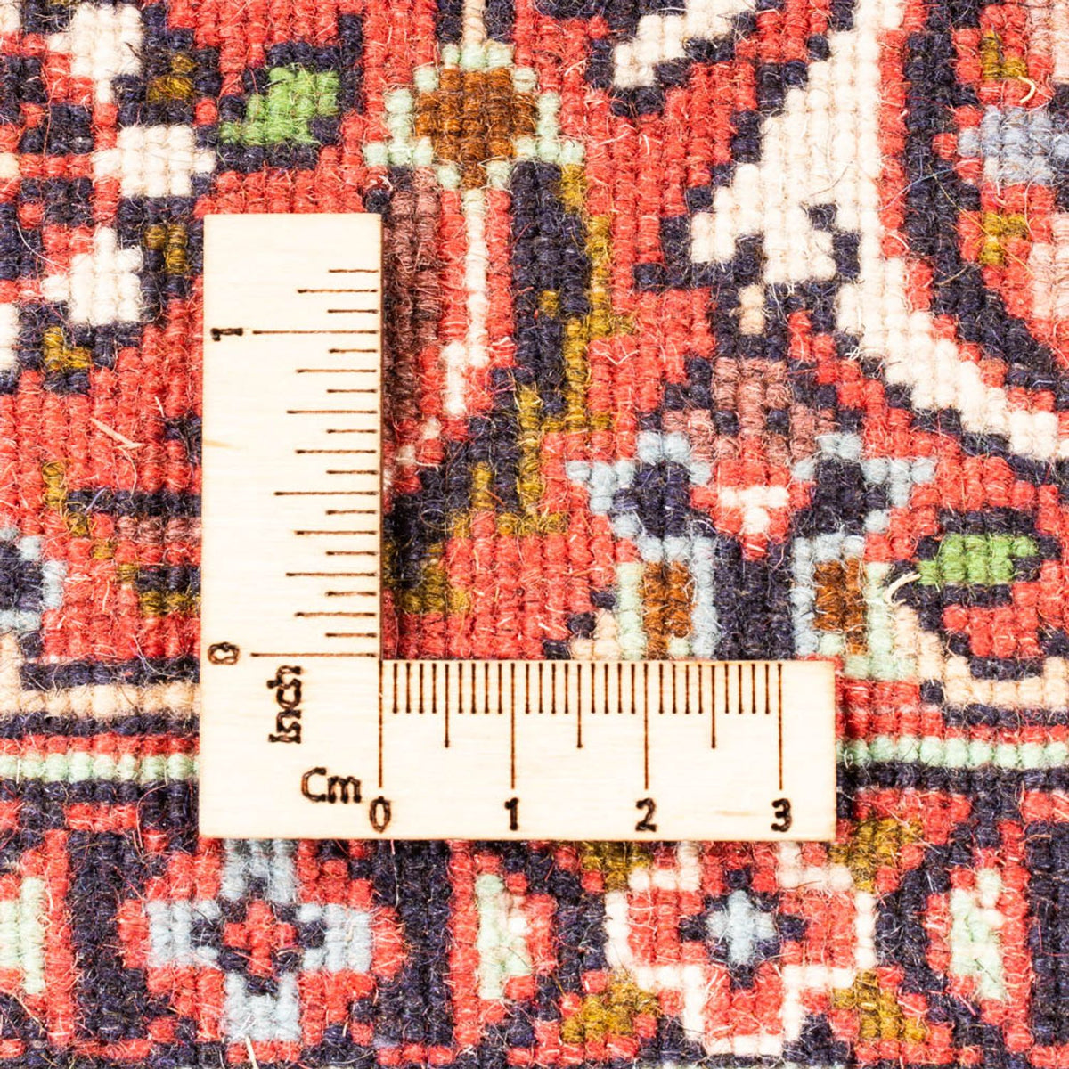 Persisk matta - Bijar - Royal - 107 x 77 cm - grädde