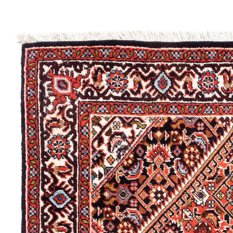 Persisk matta - Bijar - Royal - 105 x 73 cm - röd