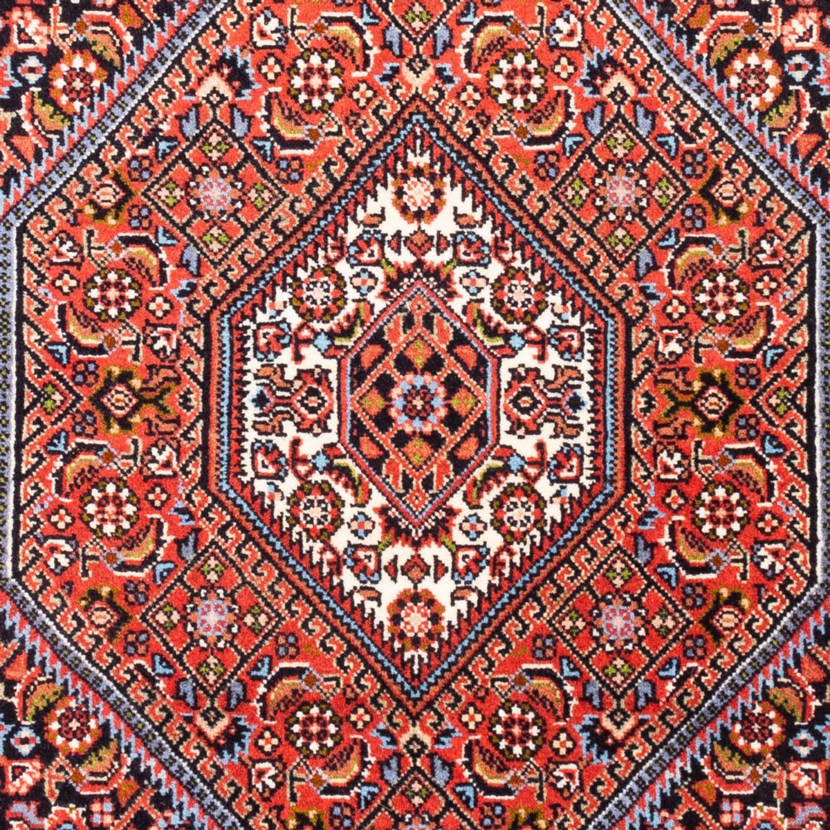 Persisk matta - Bijar - Royal - 97 x 71 cm - röd