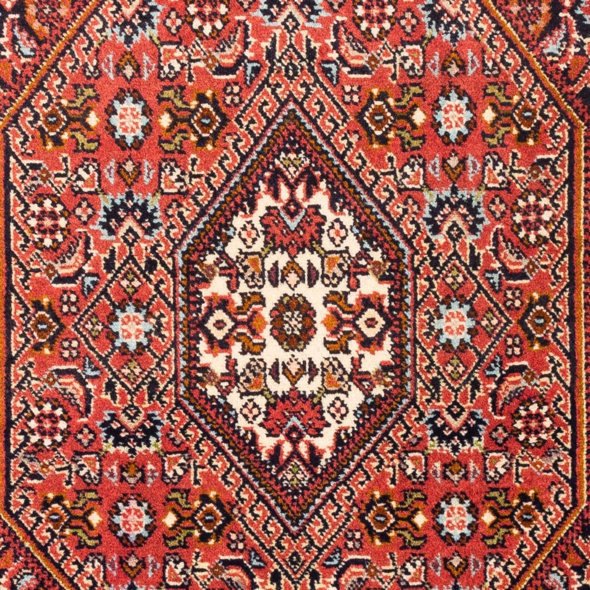 Persisk matta - Bijar - Royal - 109 x 70 cm - röd