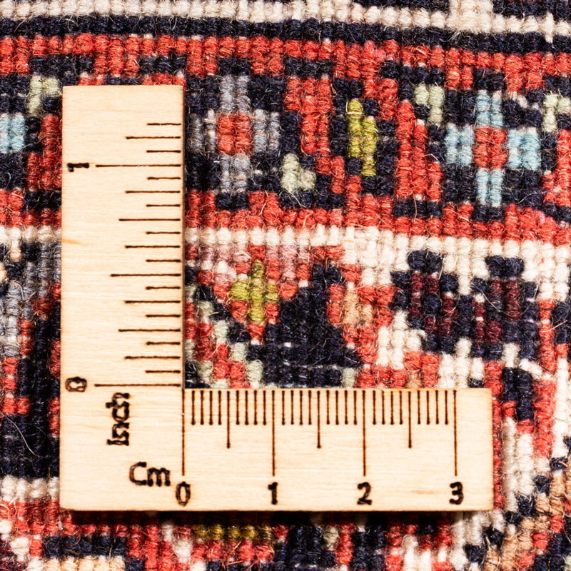 Persisk matta - Bijar - Royal - 104 x 74 cm - röd