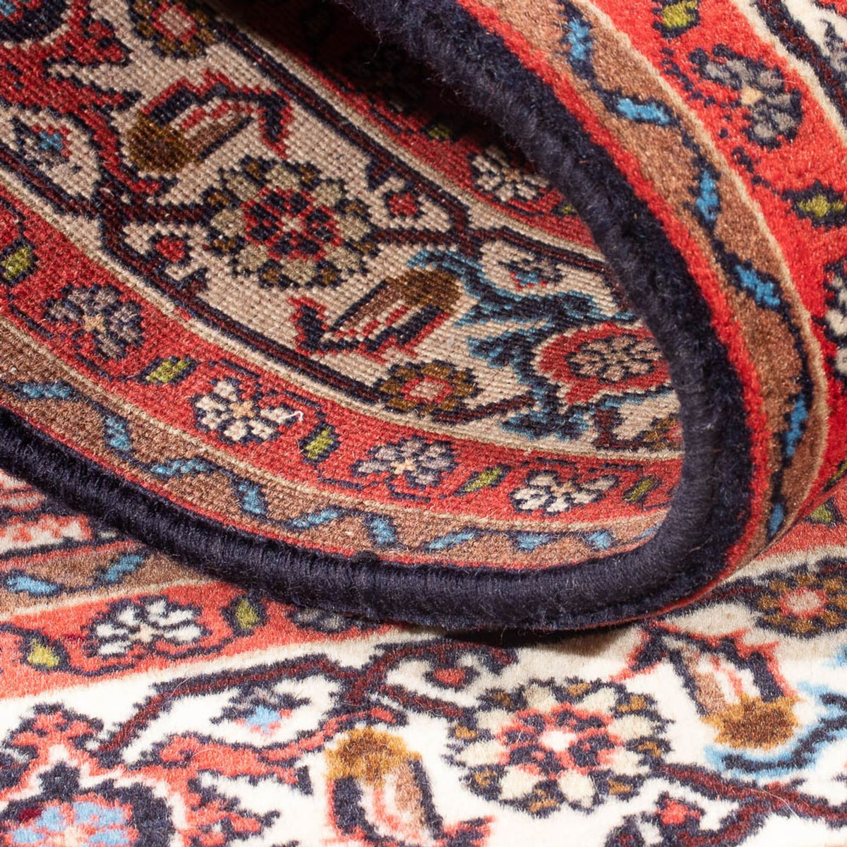 Persisk matta - Bijar - Royal - 160 x 87 cm - röd