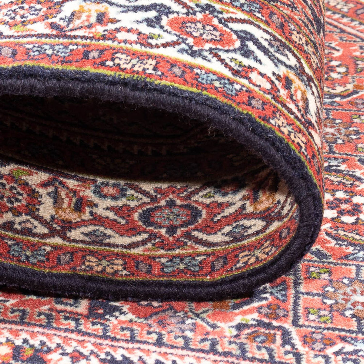 Persisk matta - Bijar - Royal - 151 x 80 cm - röd