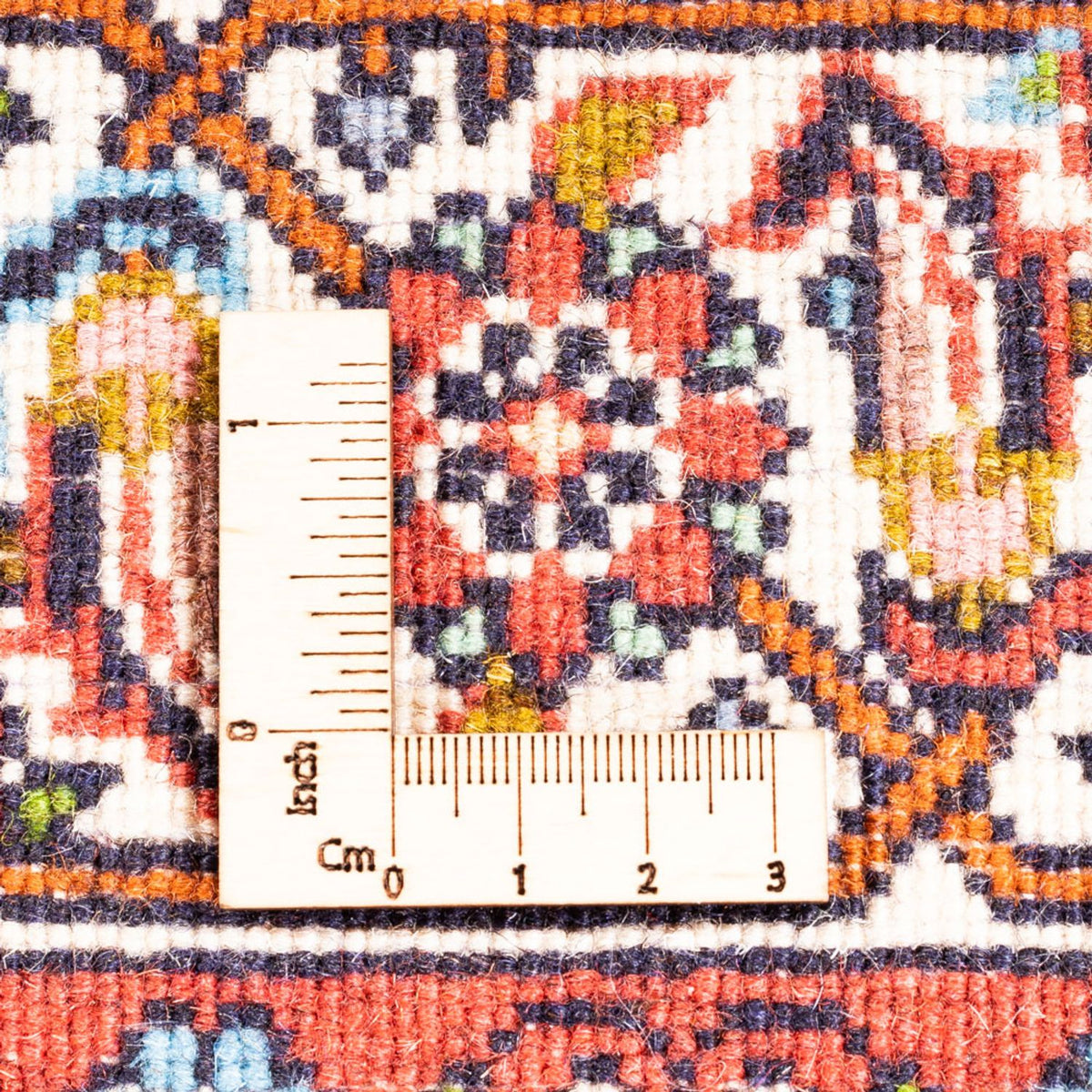 Persisk matta - Bijar - Royal - 144 x 83 cm - röd