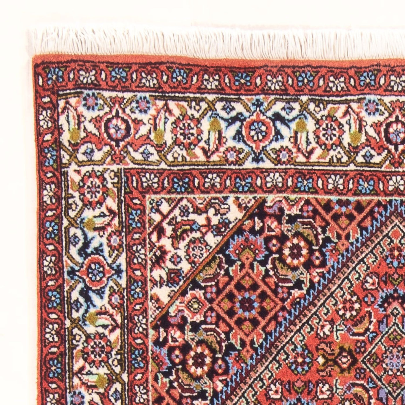 Persisk matta - Bijar - Royal - 138 x 84 cm - röd