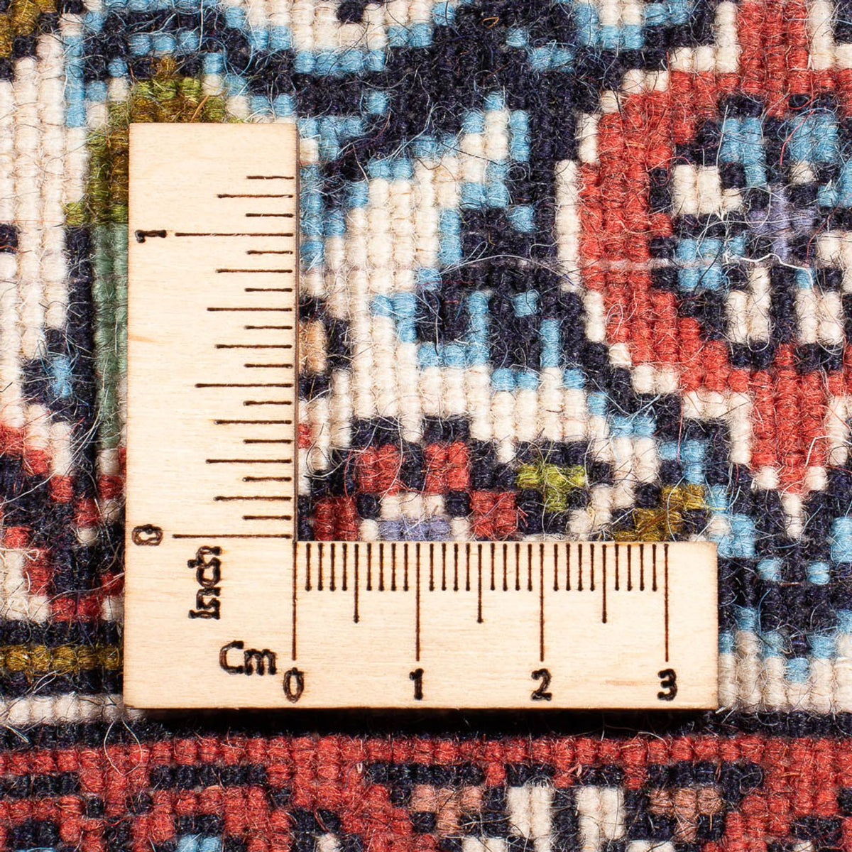 Persisk matta - Bijar - Royal - 138 x 84 cm - röd