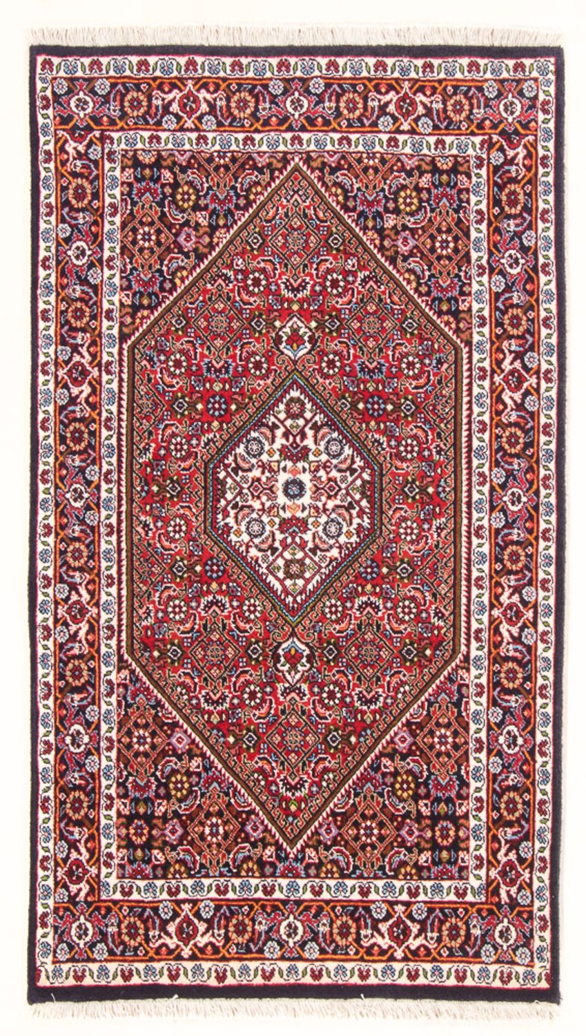 Persisk matta - Bijar - Royal - 138 x 83 cm - röd