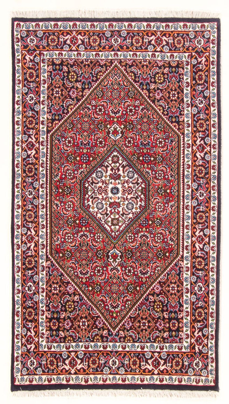 Persisk matta - Bijar - Royal - 138 x 83 cm - röd