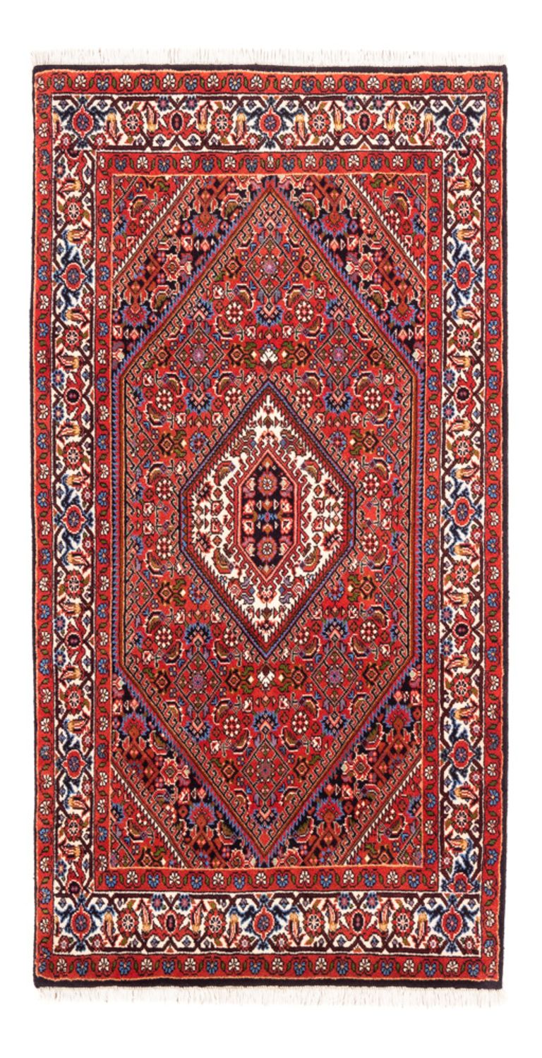 Persisk matta - Bijar - Royal - 146 x 83 cm - röd