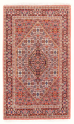 Persisk matta - Bijar - Royal - 137 x 85 cm - röd